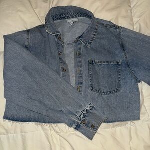 Forever 21 Blue Jean Jacket